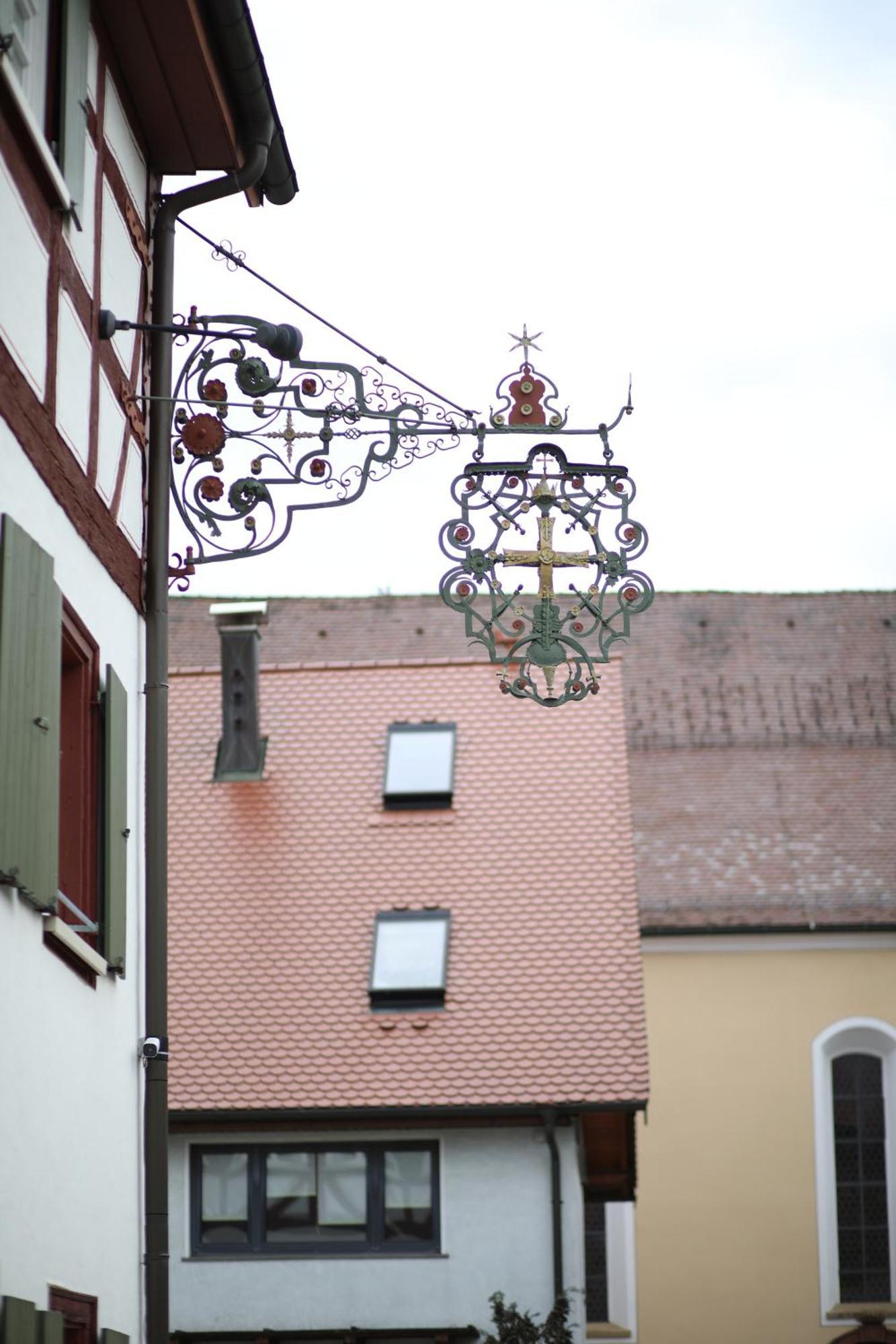 Gasthaus Hotel Zum Kreuz Stetten am Kalten Markt Exteriér fotografie